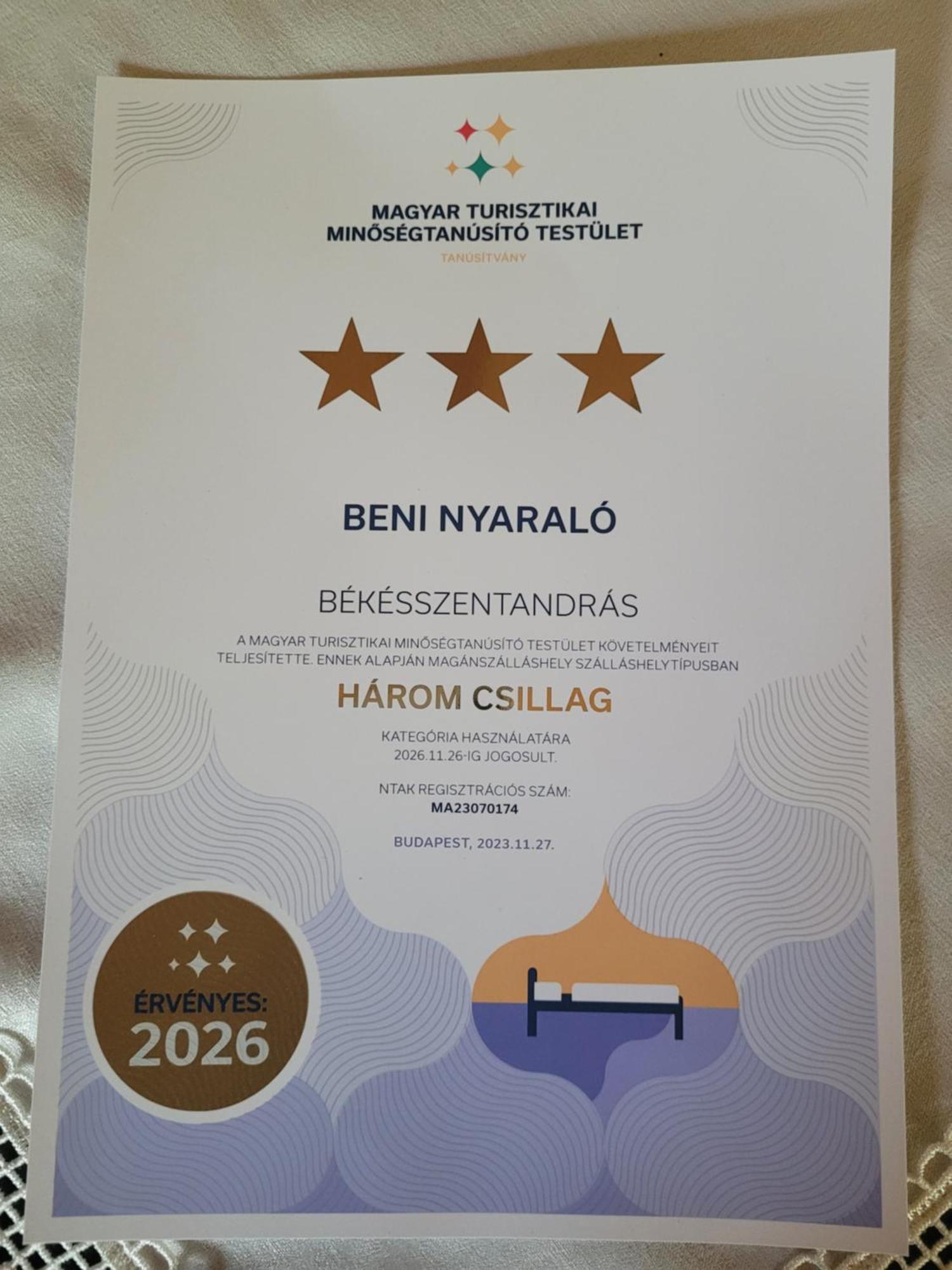 Beni Nyaralo Lejlighed Békésszentandrás Eksteriør billede